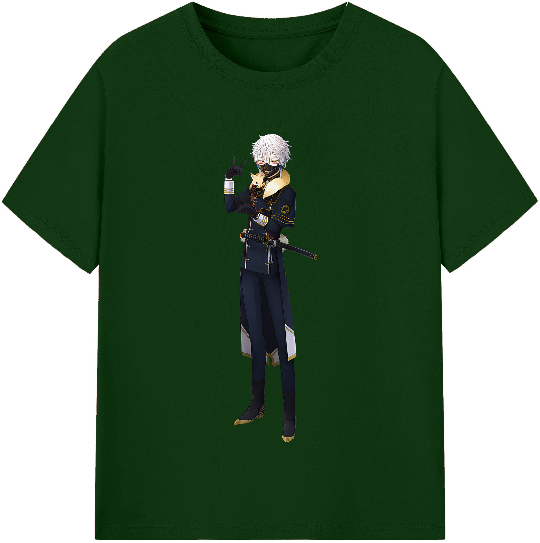 （画像用） 刀剣乱舞 Touken Ranbu 綿100％半袖Tシャツ（フロントプリント）